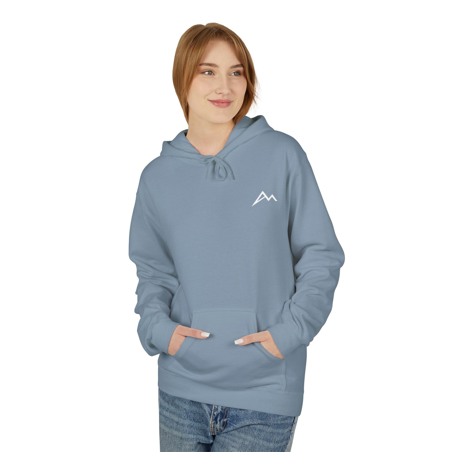 Minimal Mountain Logo Hoodie