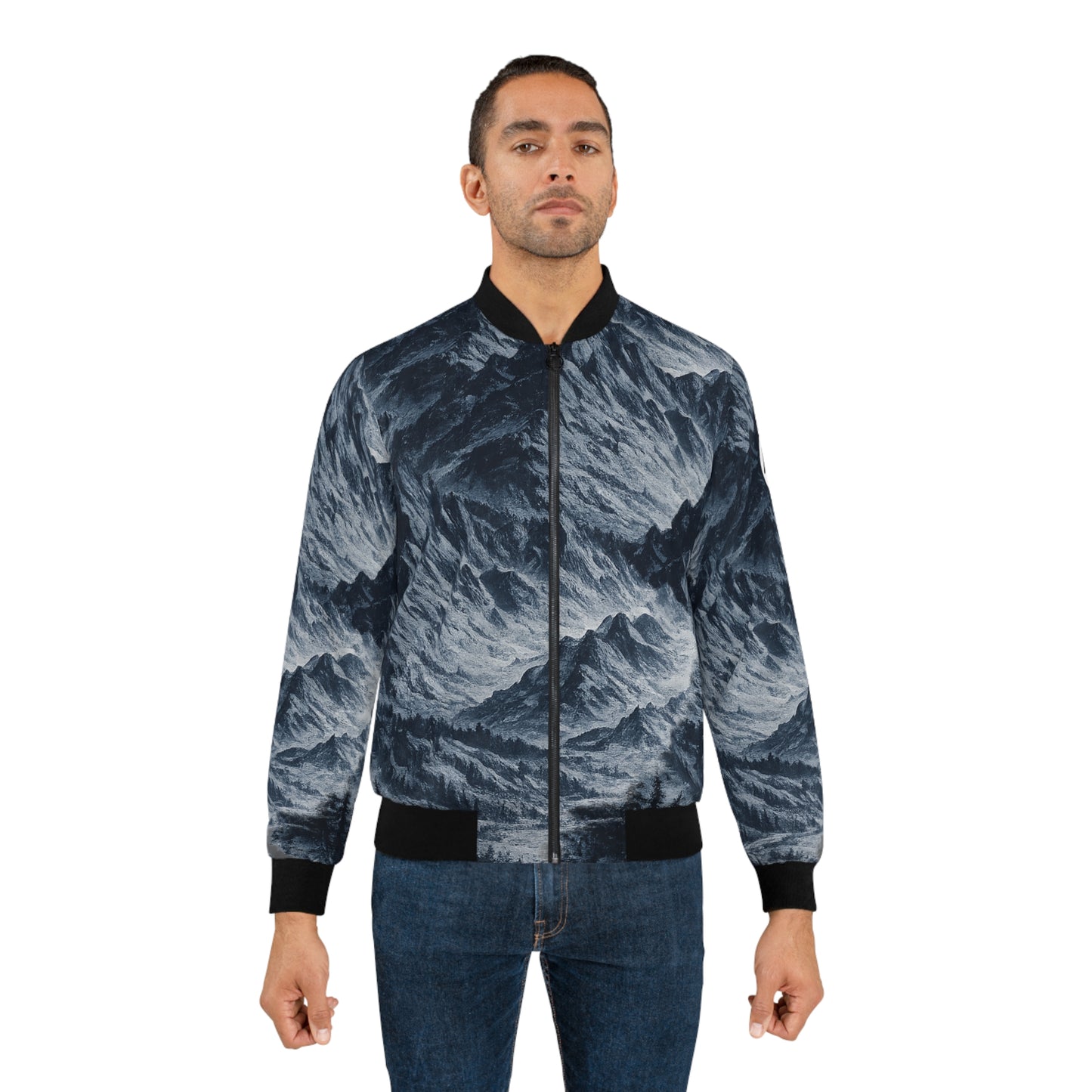 Copie de la veste de bombardier Mountain Wave — Vêtement d'extérieur pour homme imprimé sur toute la surface