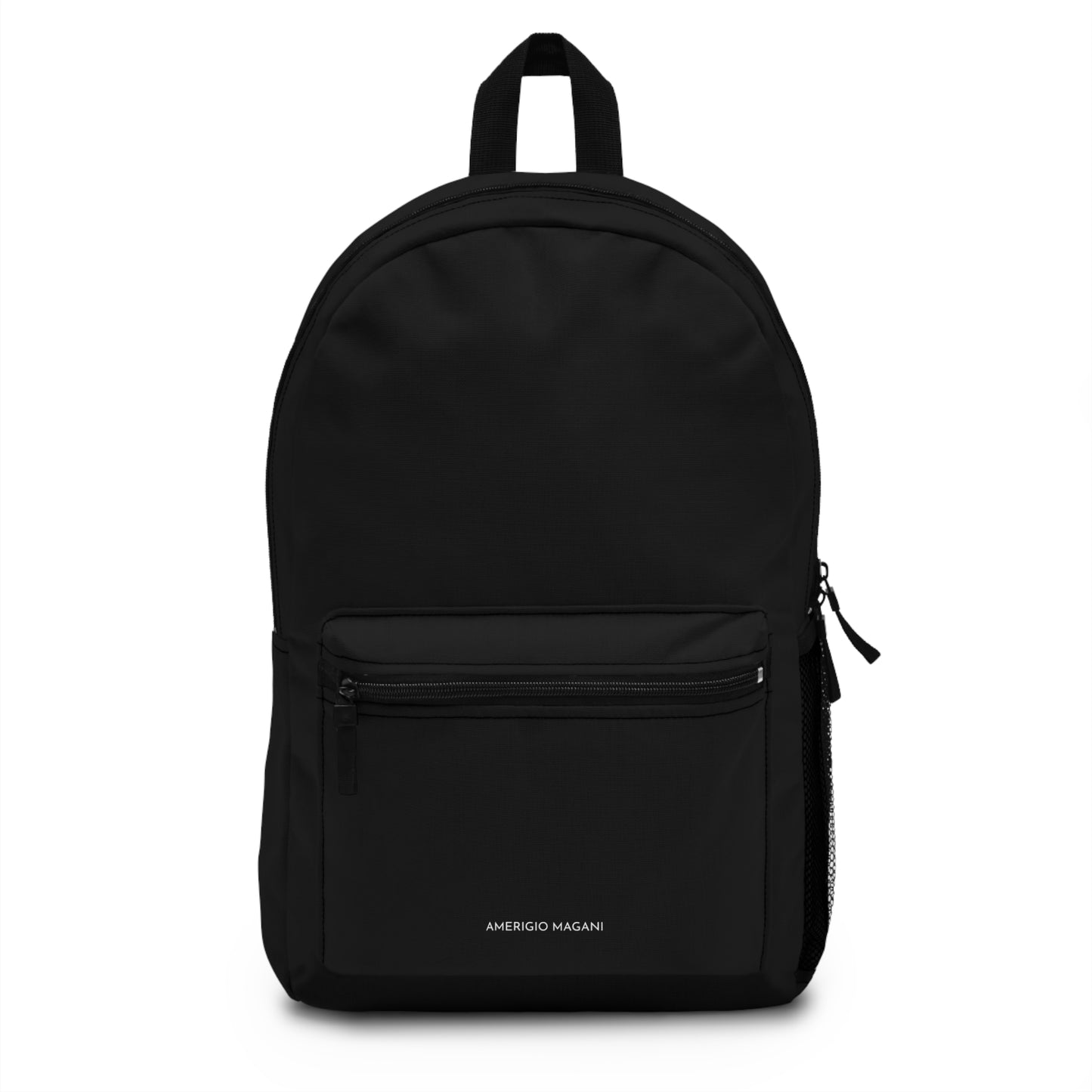 Everyday Black Backpack – Minimalist School & Travel Bag