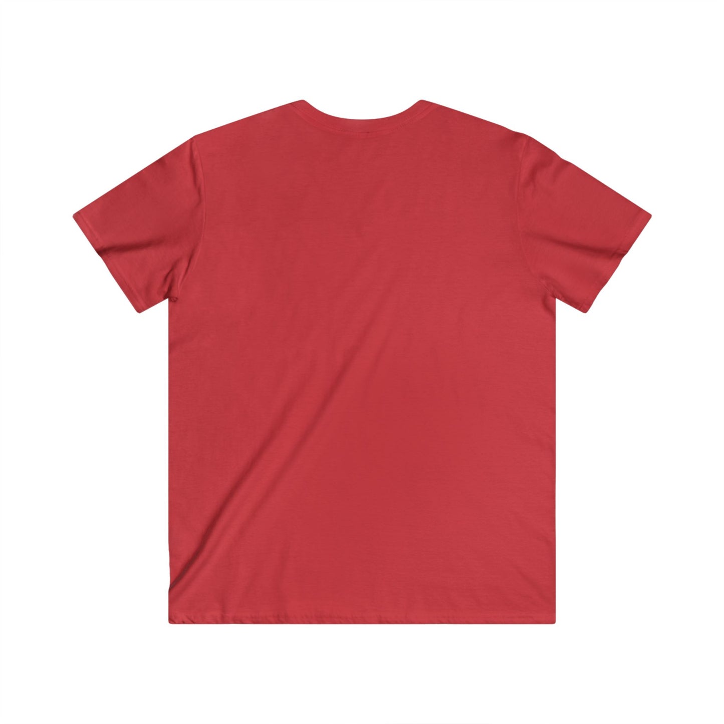 Men's Mountain Logo V-Neck Tee — Minimalist Outdoor Graphic Shirt