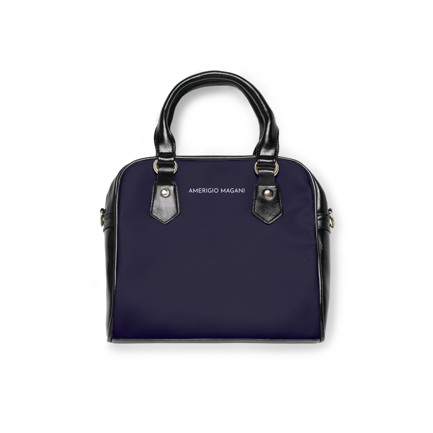 Classic Navy Shoulder Handbag