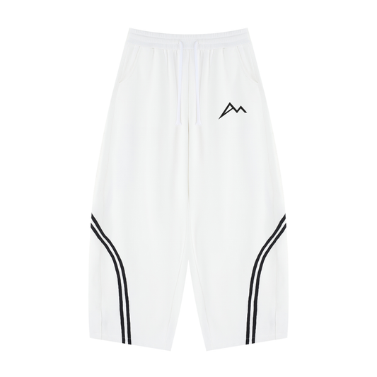 Unisex Wide Leg Piping Sweatpants