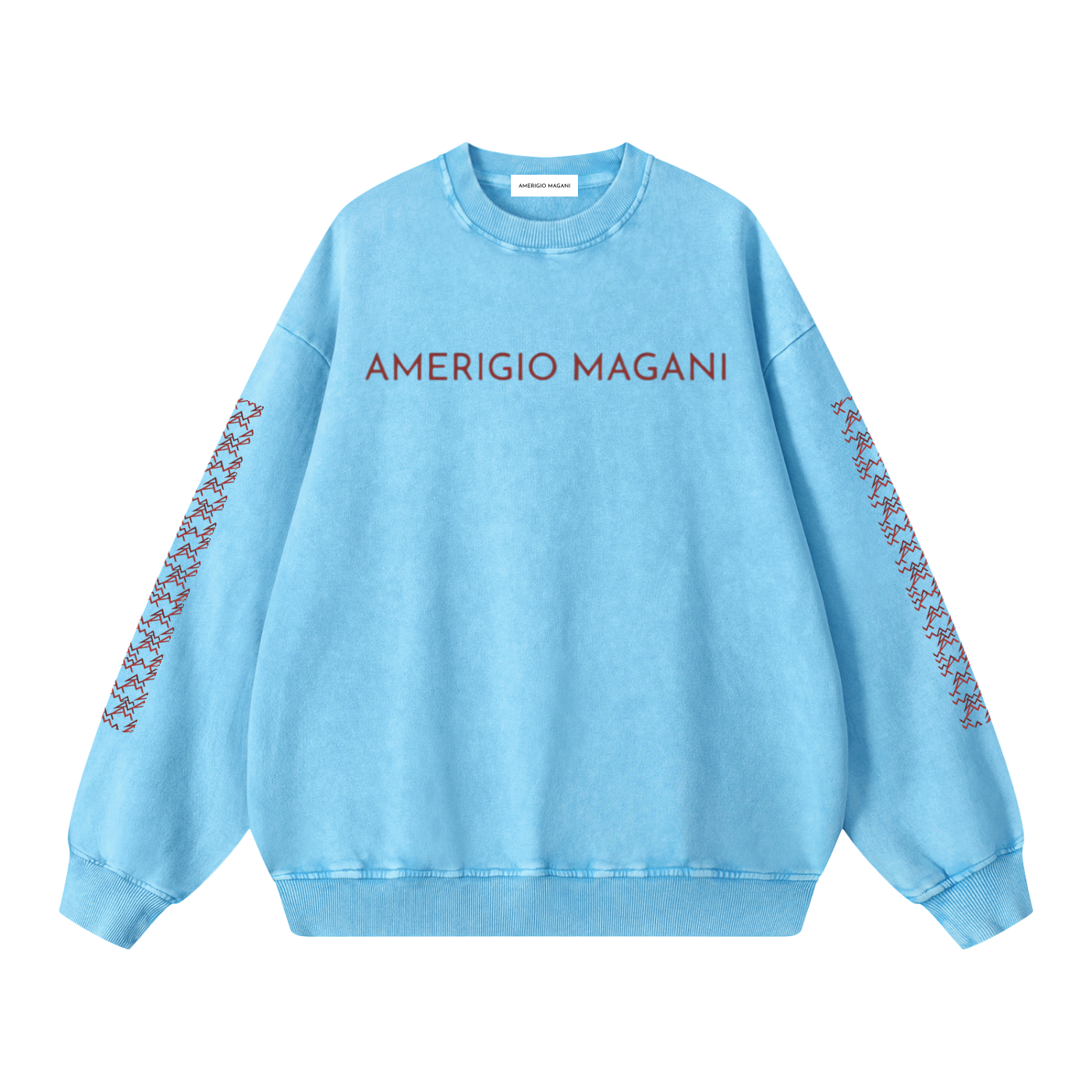 Snow Washed Oversized Sweatshirt
