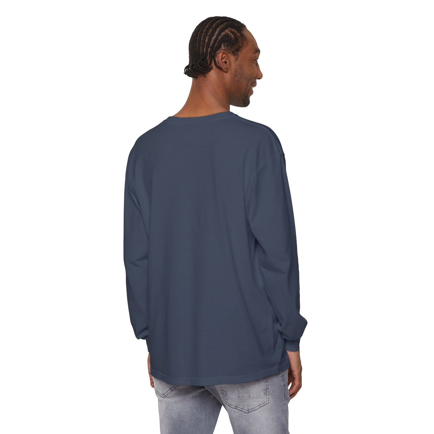 Amerigio Magani Long Sleeve Tee — Minimalist Name Graphic Shirt