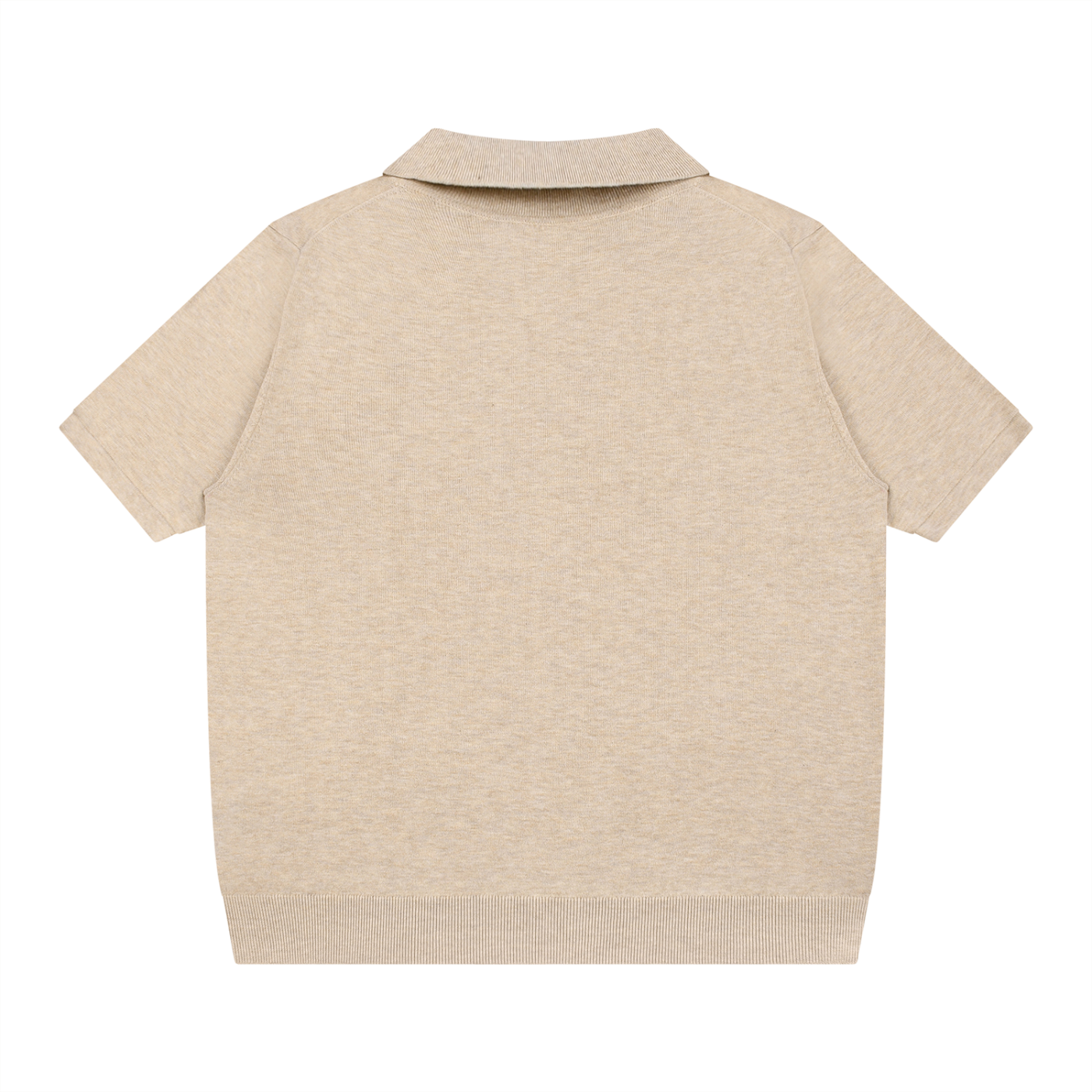 Polo oversize unisexe en coton épais