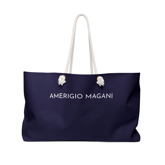 Amerigio Magani Navy Weekender Bag