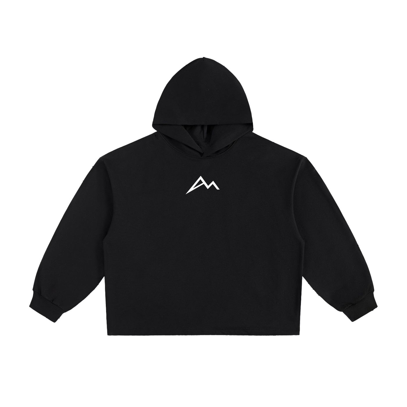 Sweat à capuche surdimensionné essentiel avec cordon de serrage à l'ourlet