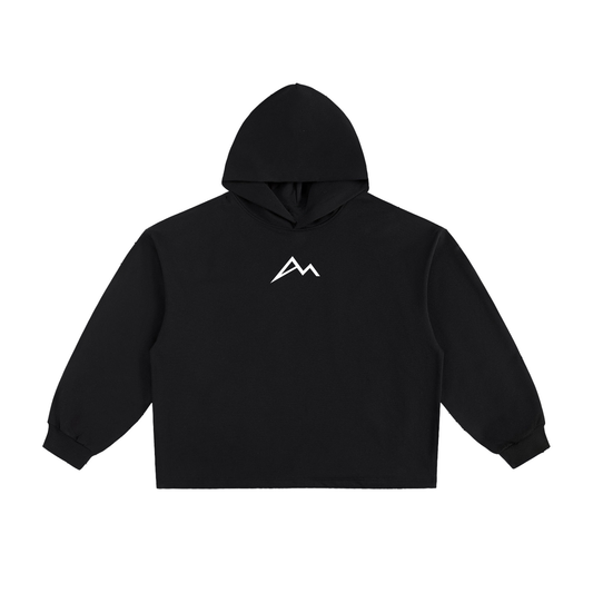 Sweat à capuche surdimensionné essentiel avec cordon de serrage à l'ourlet