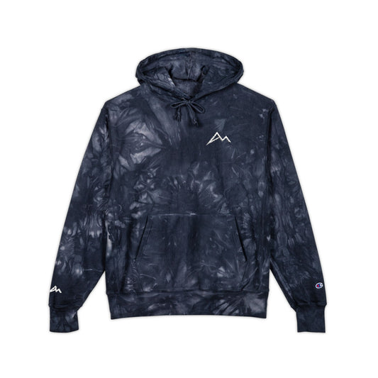Embroidered Mountain Logo Hoodie Amerigio Magani X Champion