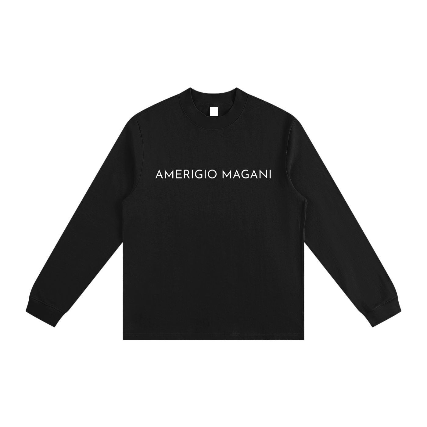 Non-Shrink Mock Neck Sweatshirt