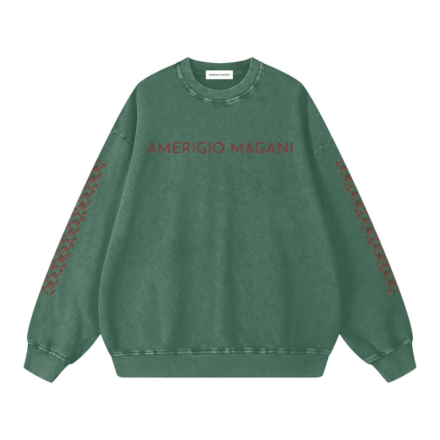 Snow Washed Oversized Sweatshirt
