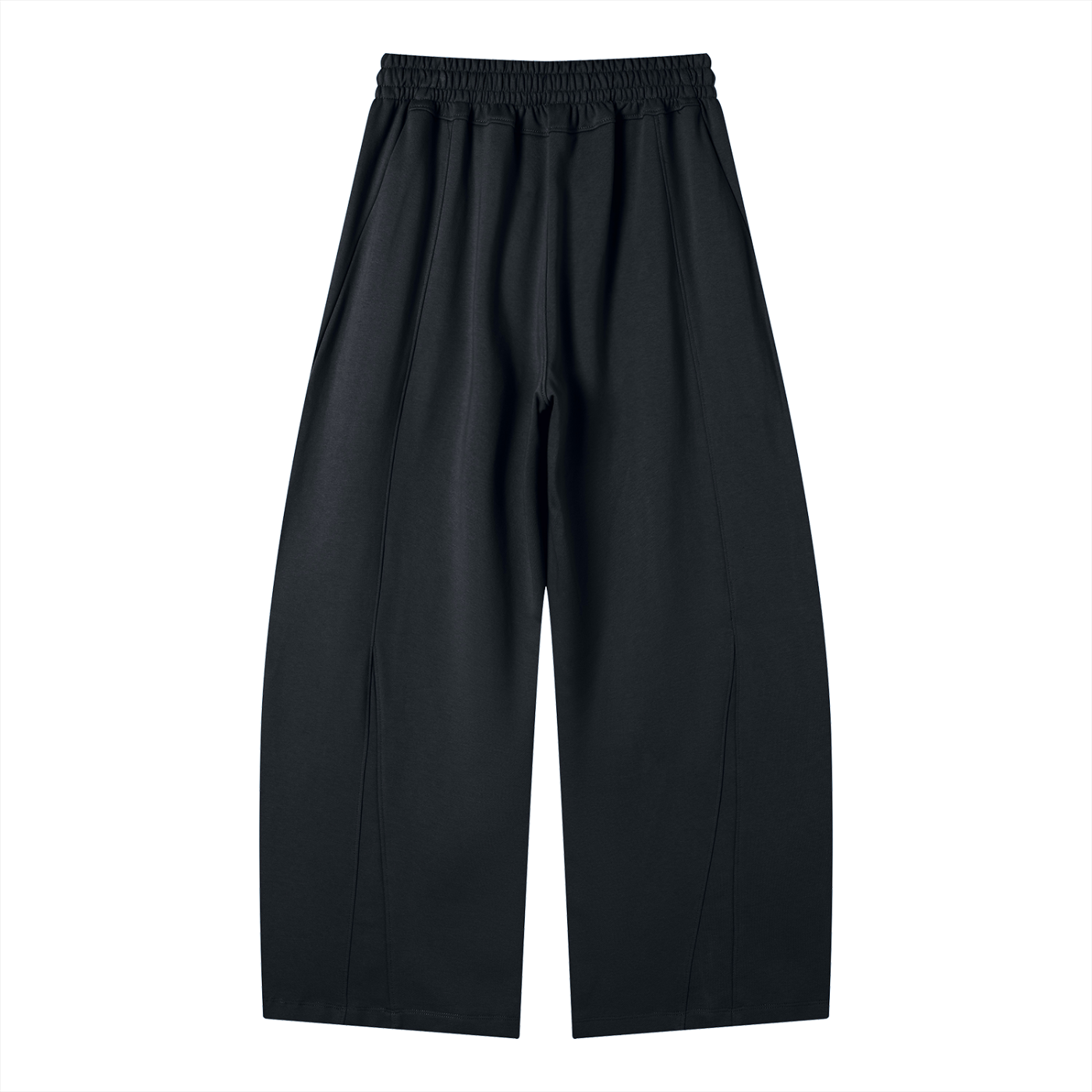 Pantalon de jogging ample en molleton épais à empiècements