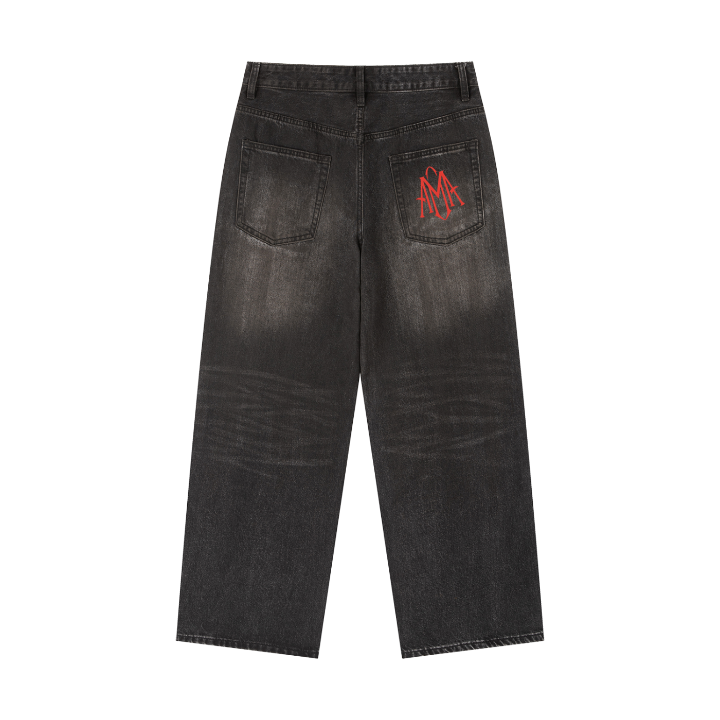 Vintage Wash Heavyweight Denim Jeans Style 2