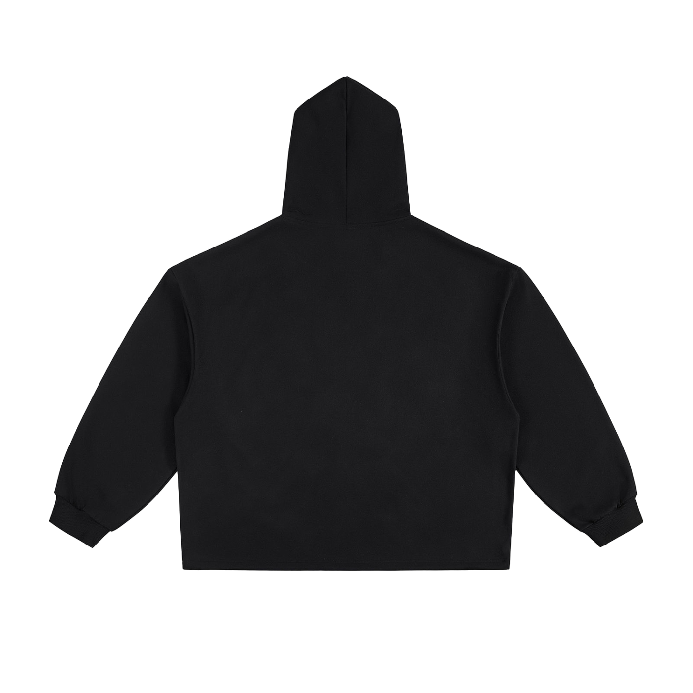 Sweat à capuche surdimensionné essentiel avec cordon de serrage à l'ourlet