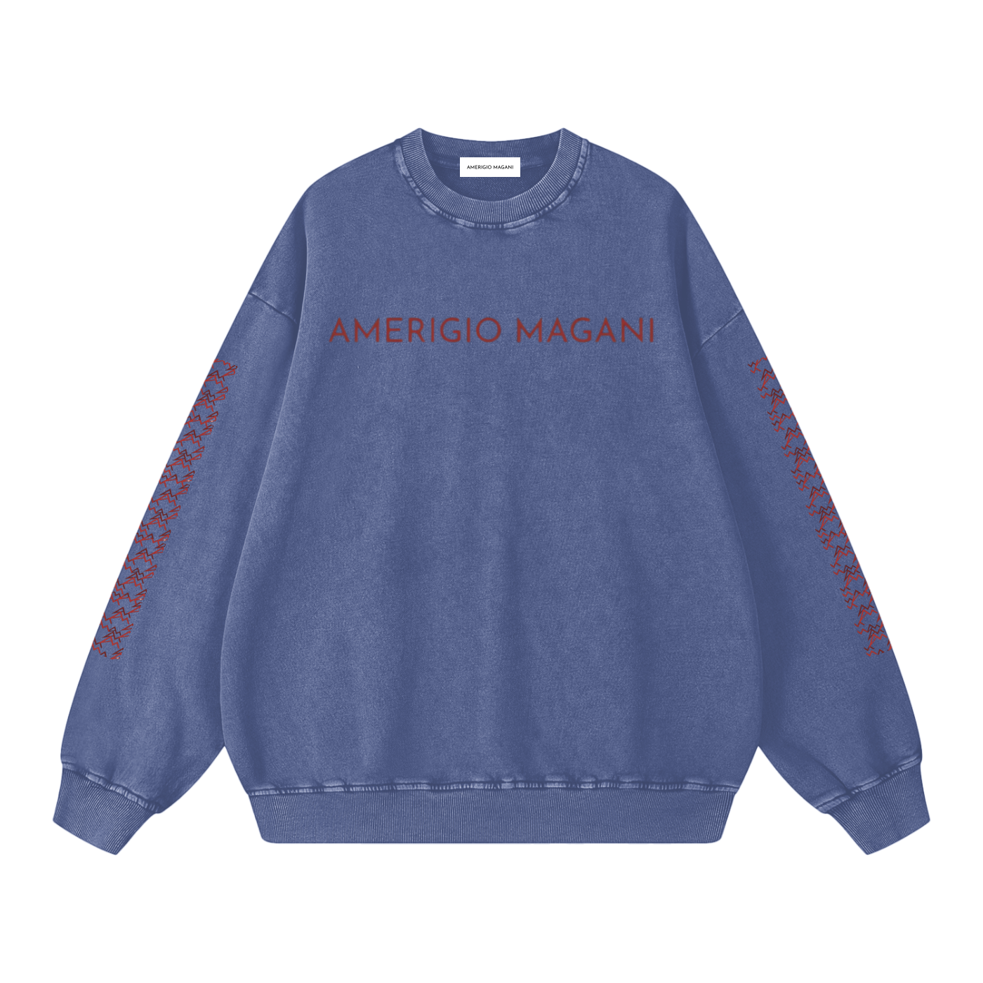 Snow Washed Oversized Sweatshirt