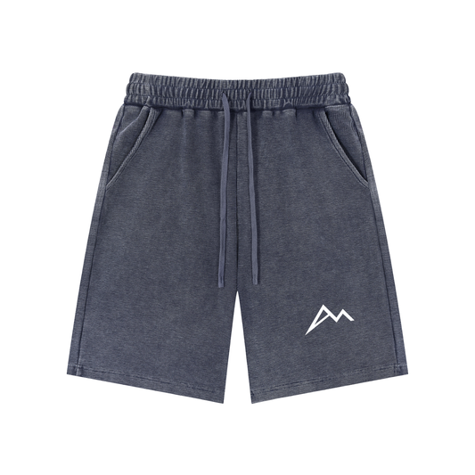 Mineral Wash Waffle Knit Shorts