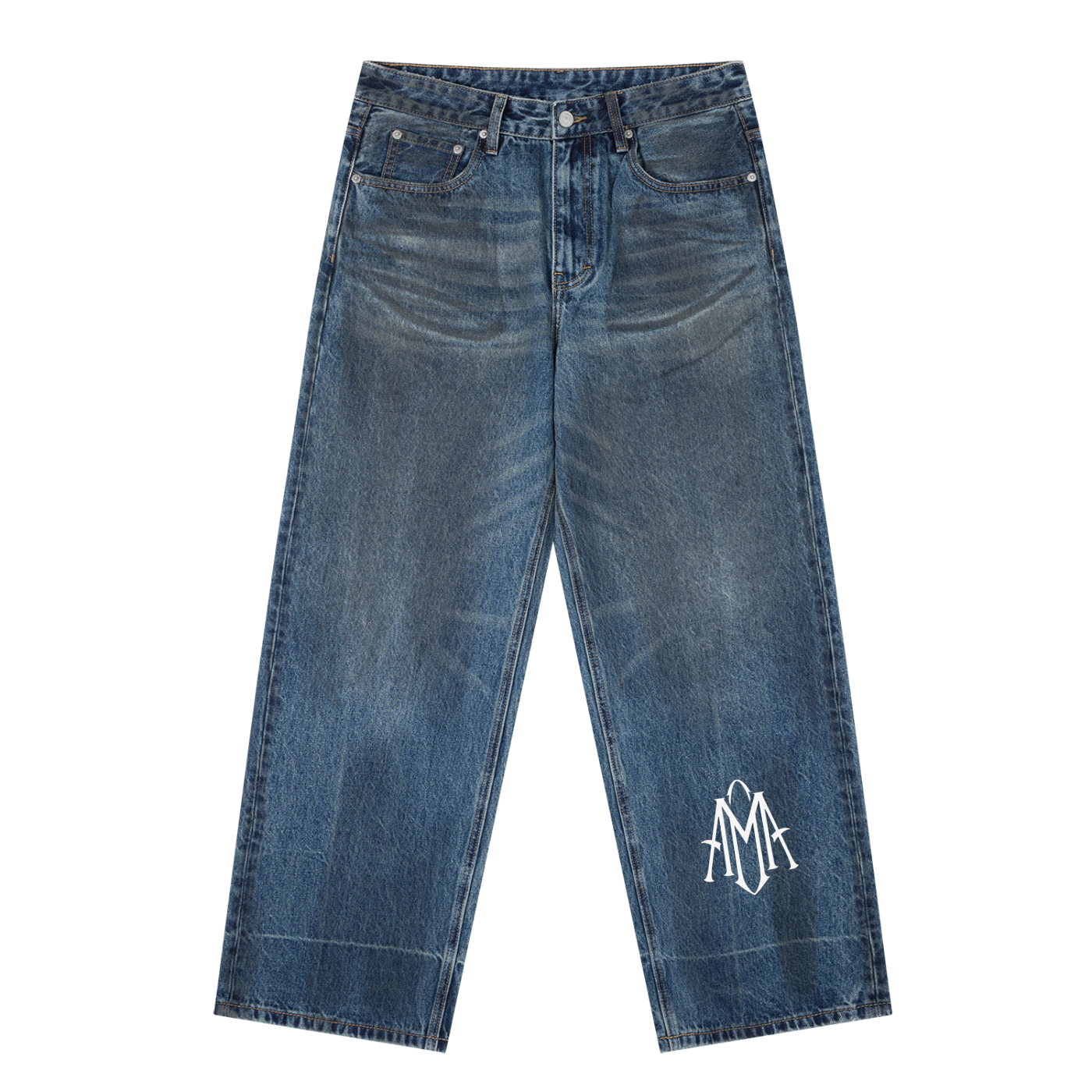 Limited Edition "Aubury" Denim Baggy Jeans
