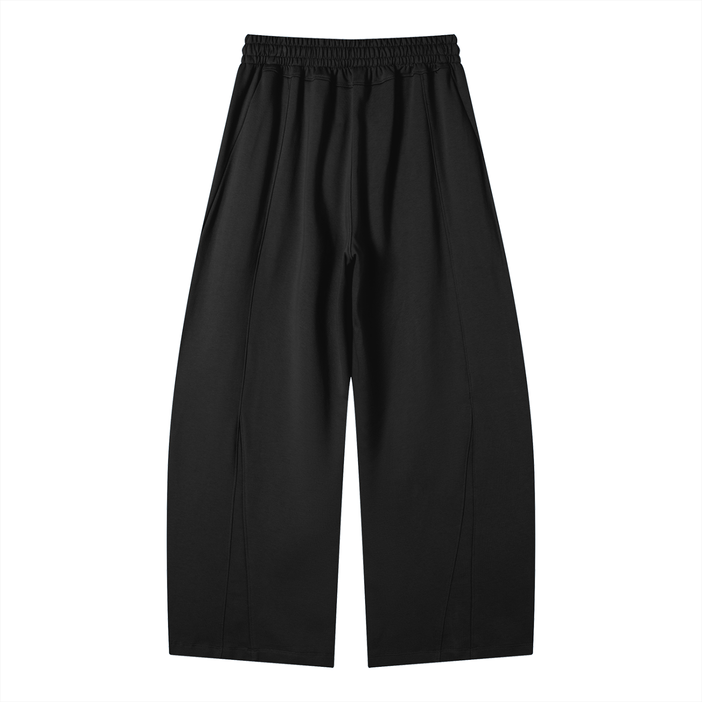 Pantalon de jogging ample en molleton épais à empiècements