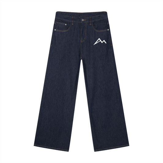 Men's Loose Fit Wide Leg Jeans