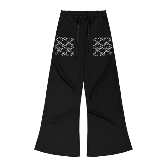 Wide Leg Drawstring Sweatpants