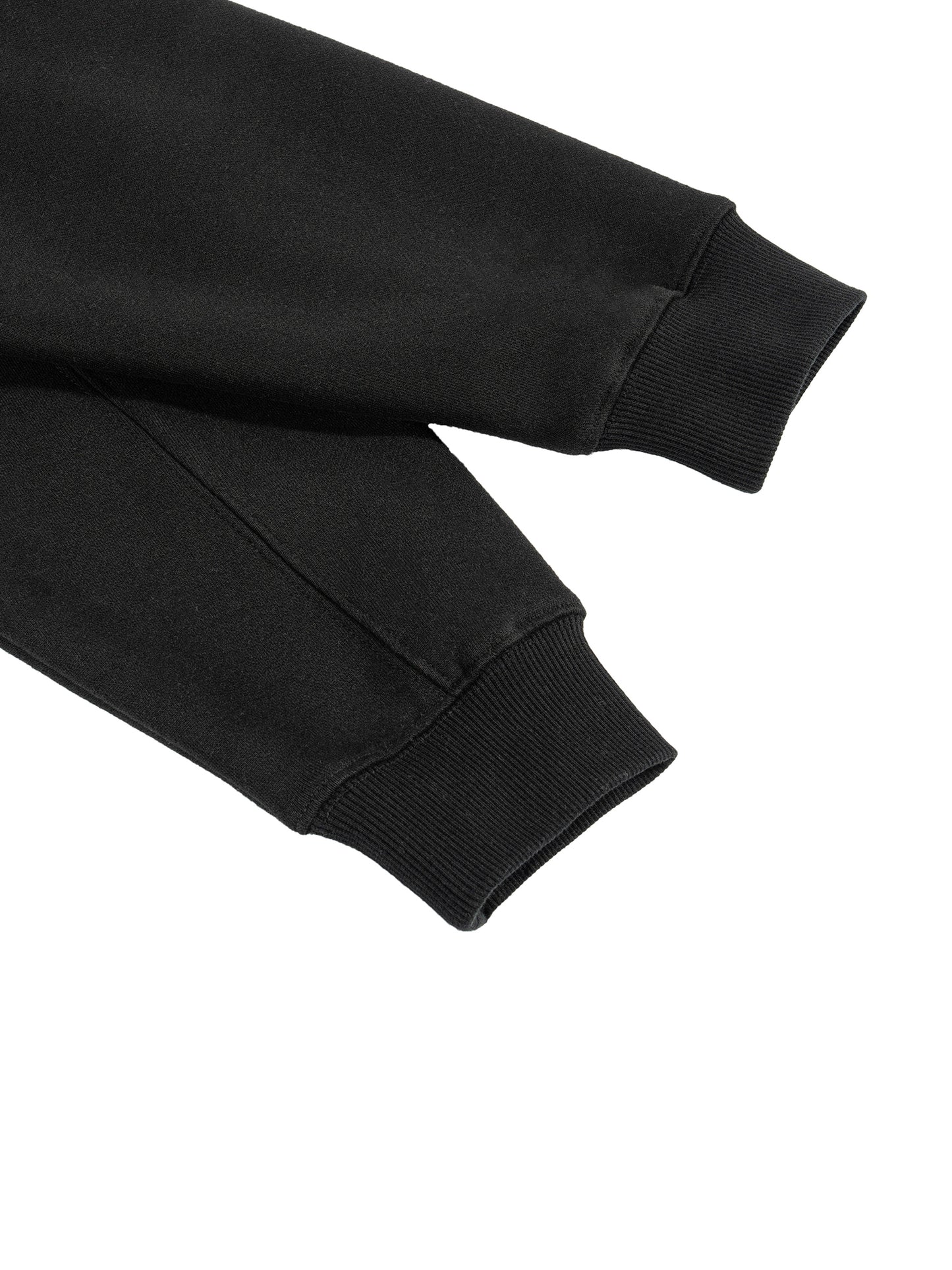 Fleece Zip-Up Boxy Hoodie