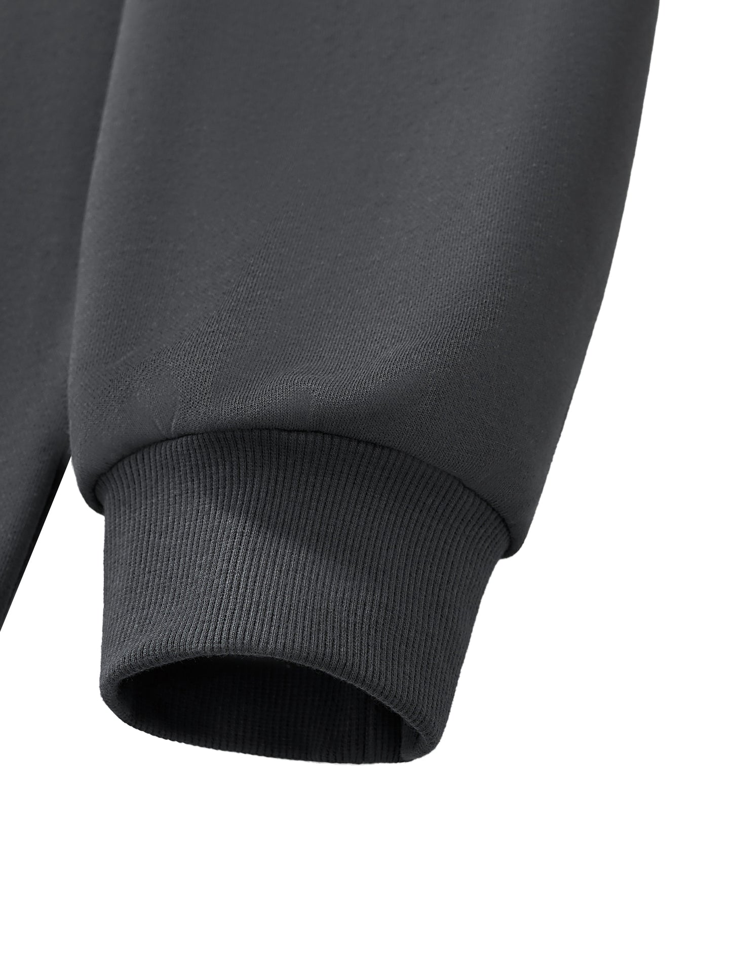Sweat à capuche surdimensionné essentiel avec cordon de serrage à l'ourlet