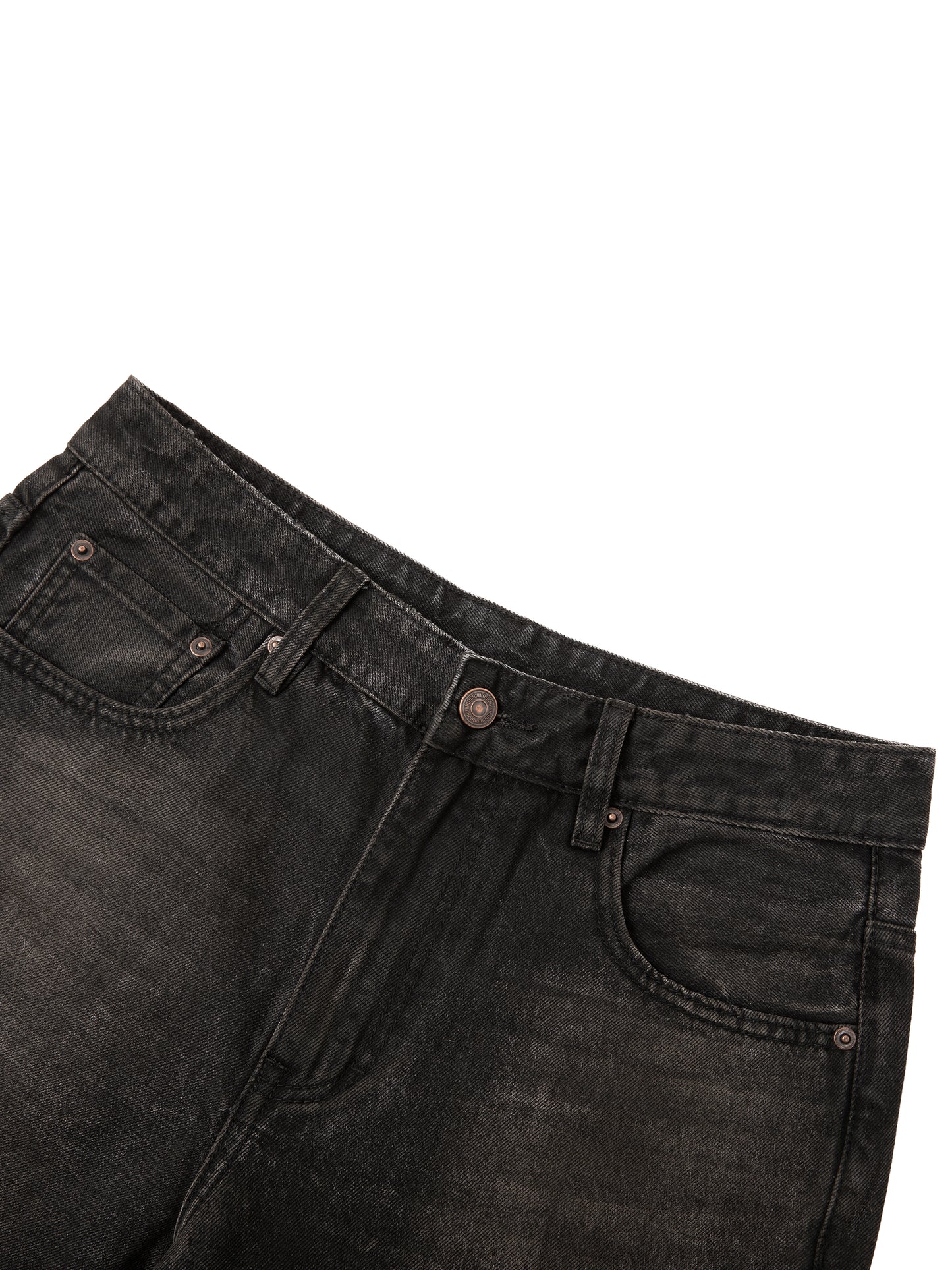 Vintage Wash Heavyweight Denim Jeans Style 2