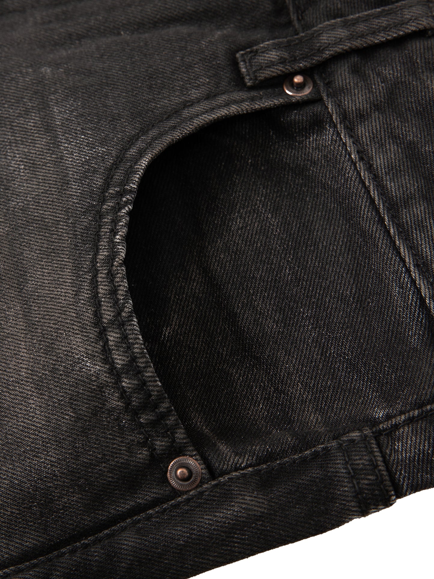 Vintage Wash Heavyweight Denim Jeans Style 2