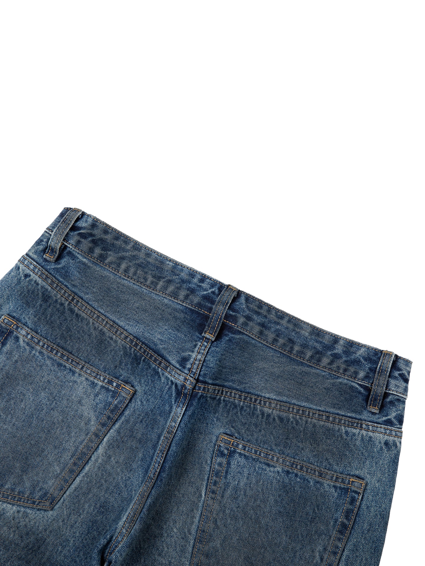 Vintage Wash Baggy Denim Jeans Style 2