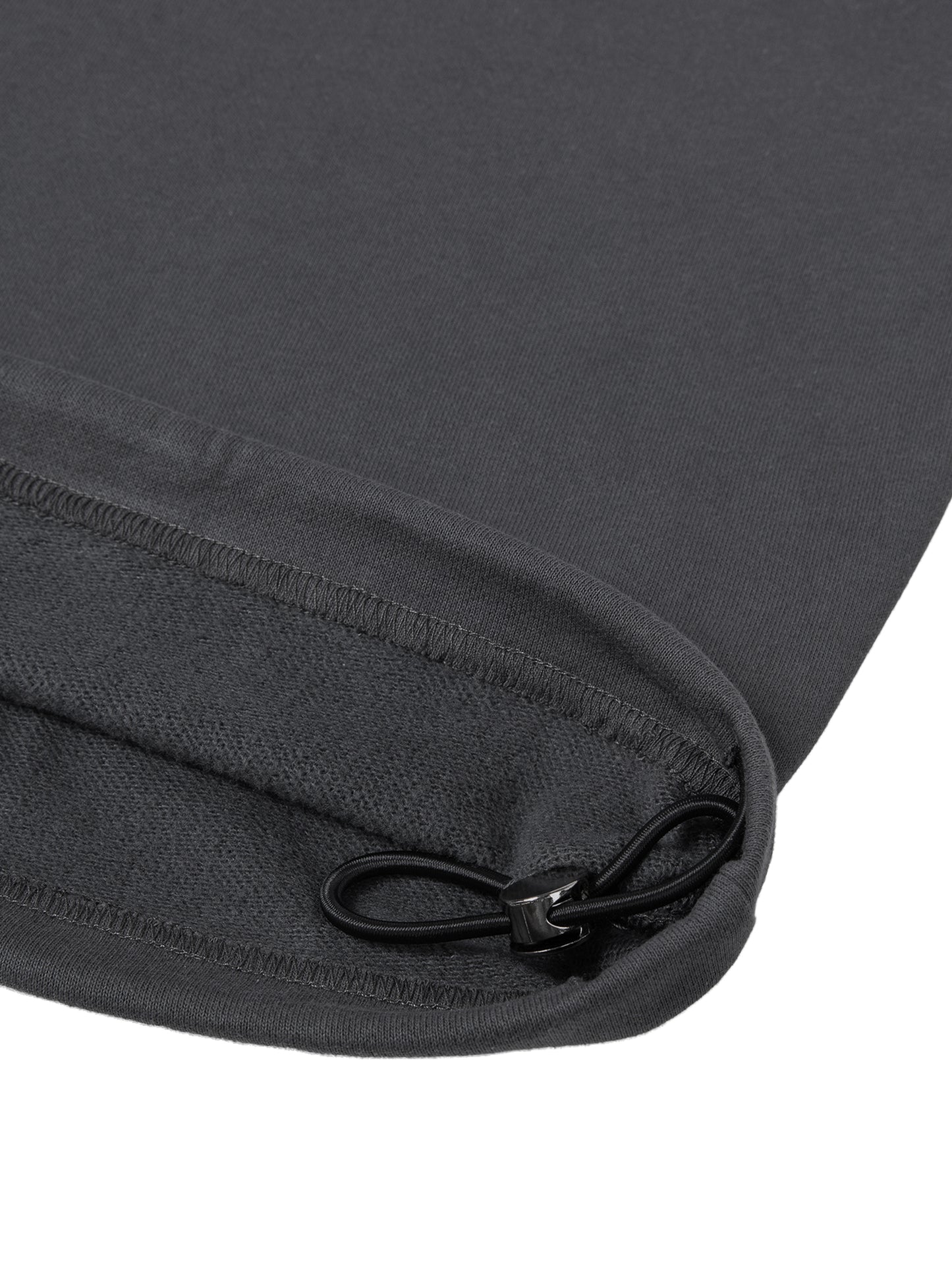 Sweat à capuche surdimensionné essentiel avec cordon de serrage à l'ourlet
