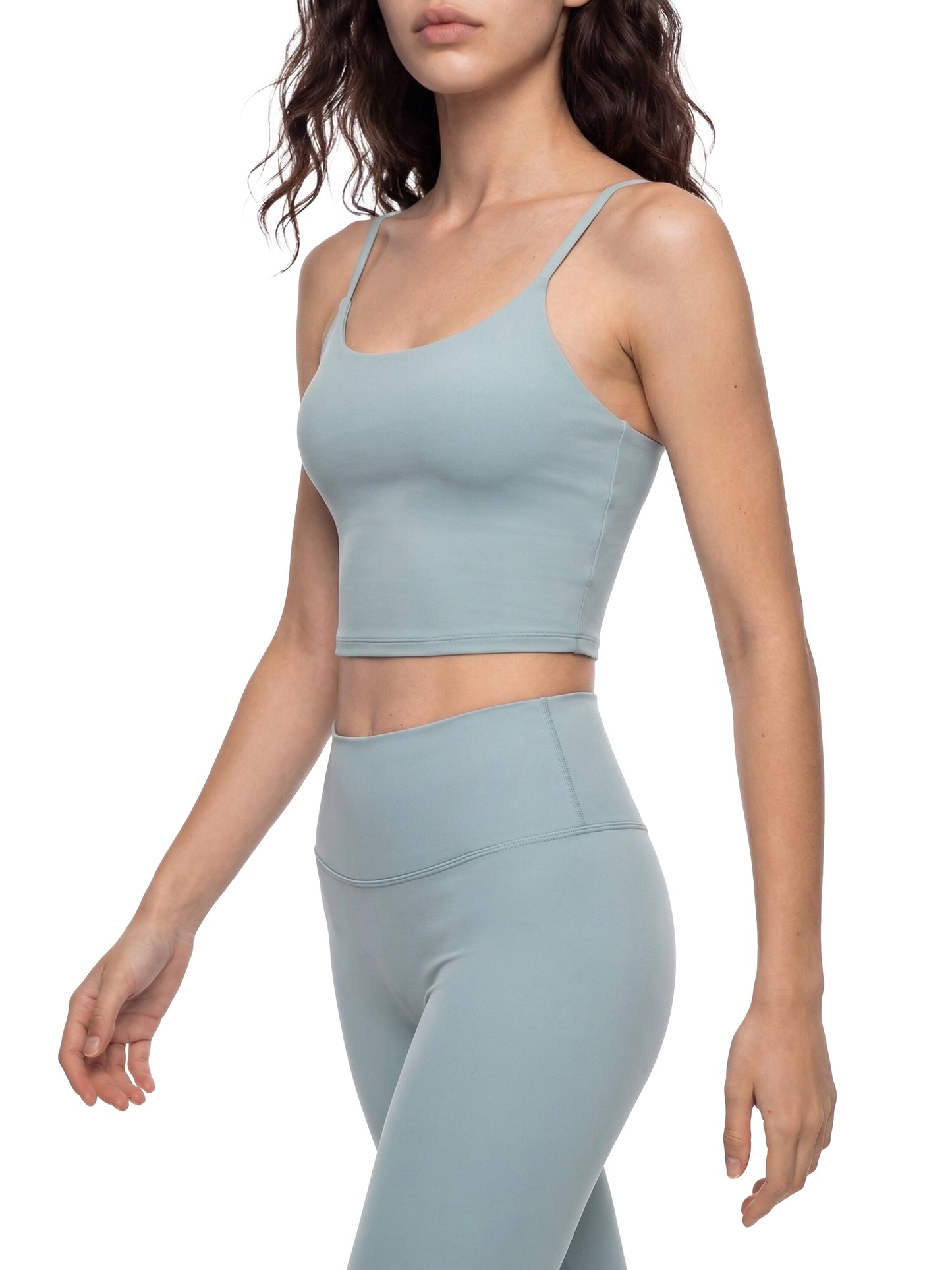Soutien-gorge de sport de yoga à fines bretelles
