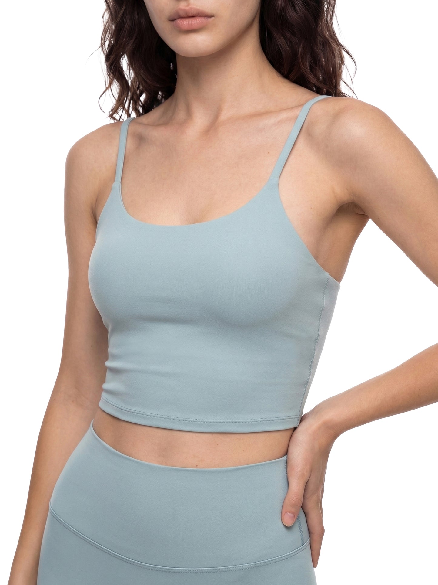 Soutien-gorge de sport de yoga à fines bretelles