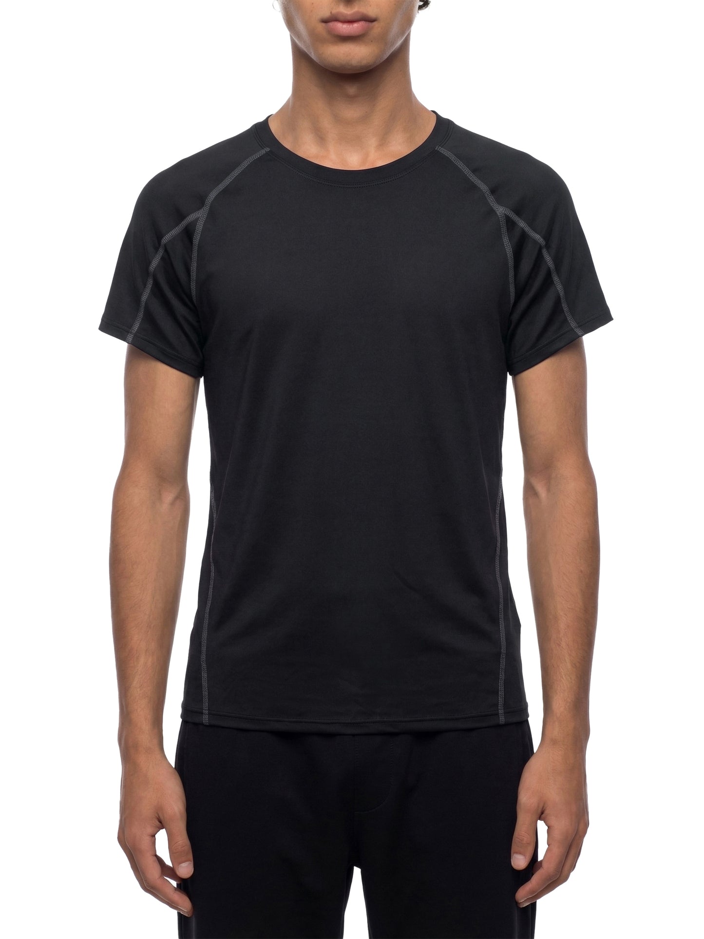 Performance-Kontrastnaht-T-Shirt